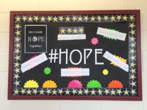 Hope Virtues Bulletin Board